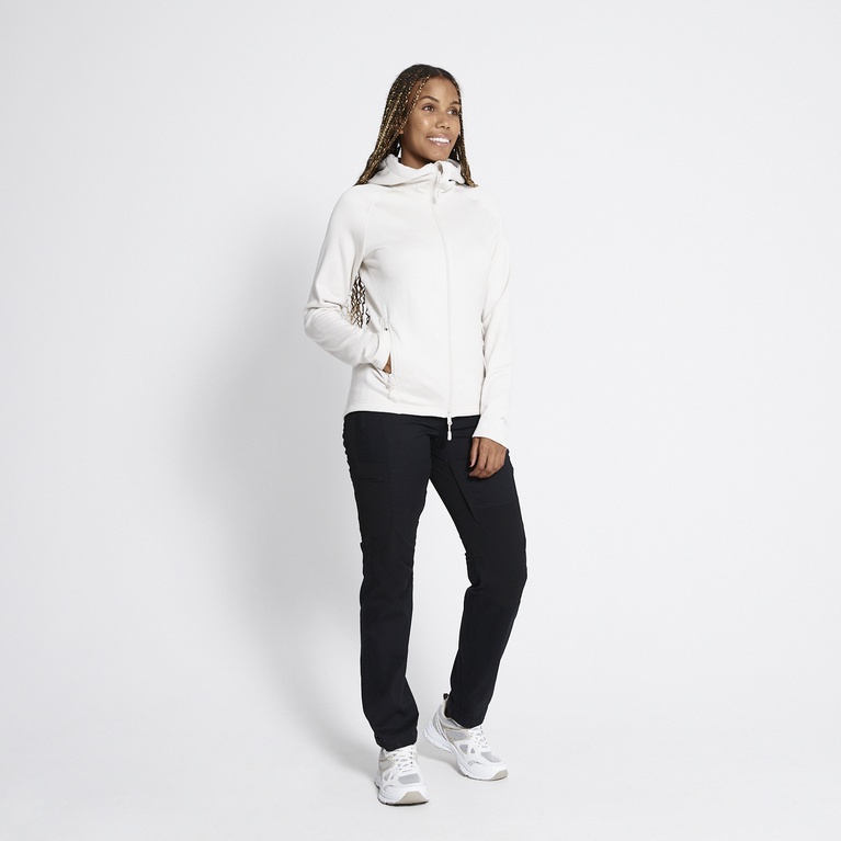 Functional hoodie "Vegby" Ivory